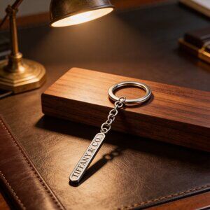 Tiffany Silver Key Ring